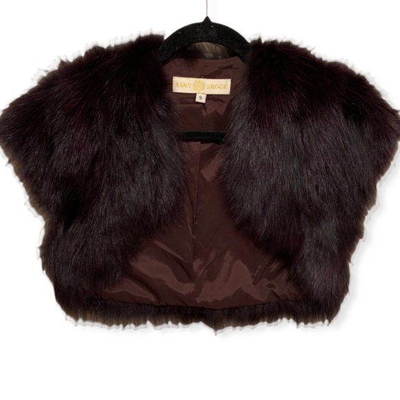 Ramy Brook Jackets & Blazers - RAMY BROOK Fox Fur Shoulder Vest
